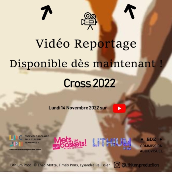 Cross 2022 &quot;mets tes baskets pour ELA&quot;