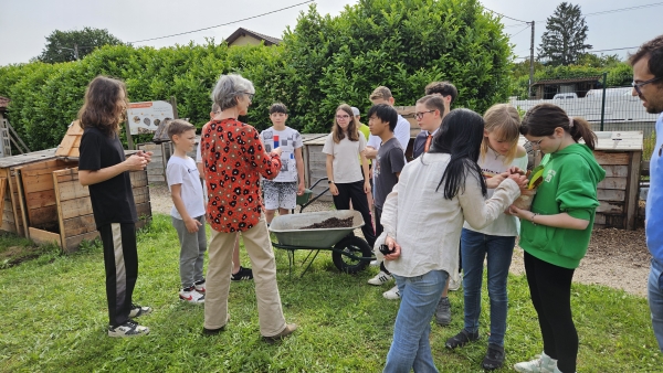 Visite de Mme Nathalie Prudon-Desgouttes