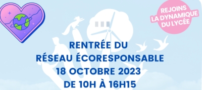 Journée réseau national « des éco responsables de l’enseignement agricole ».